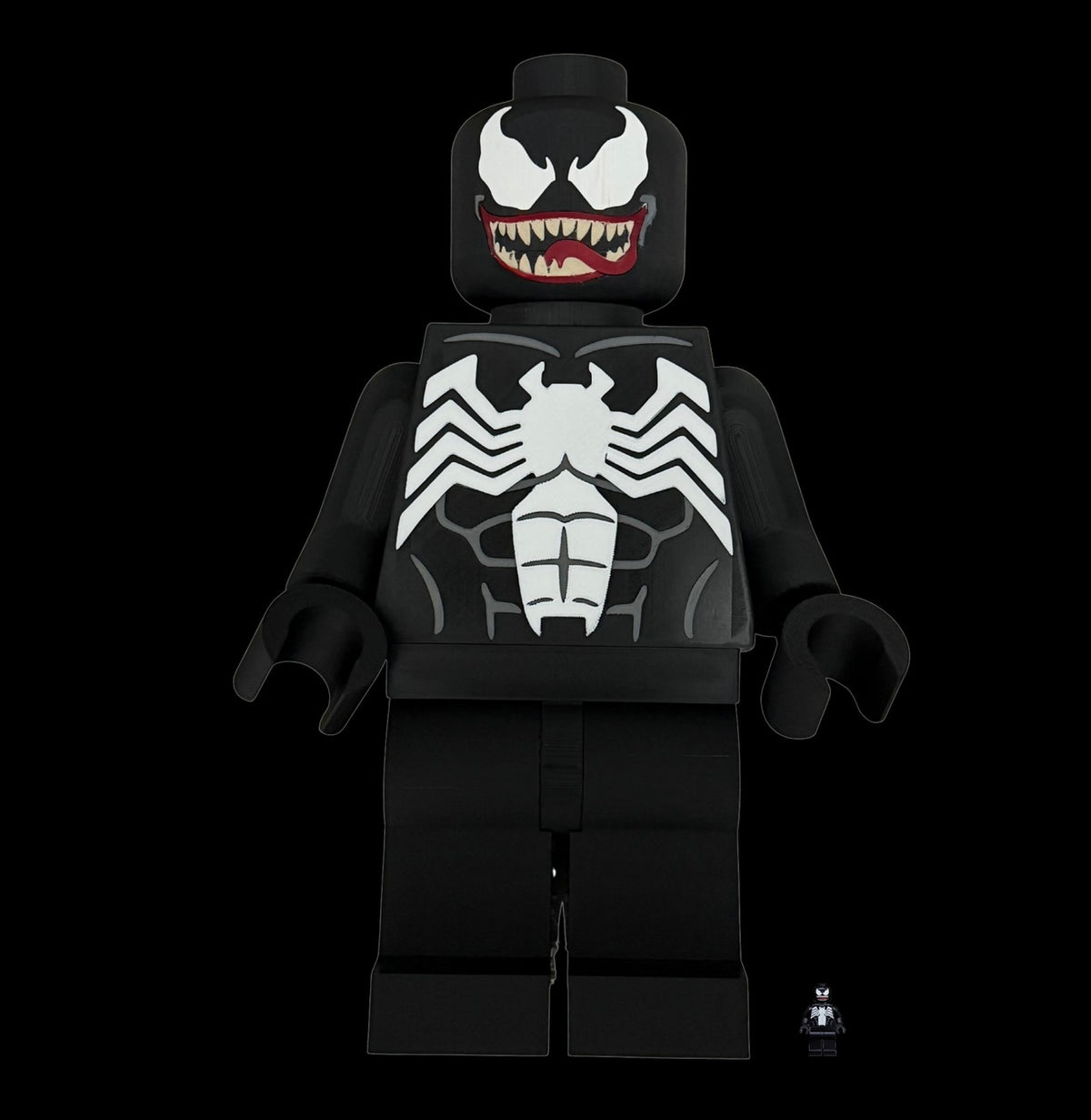 .Venom Brick Figure