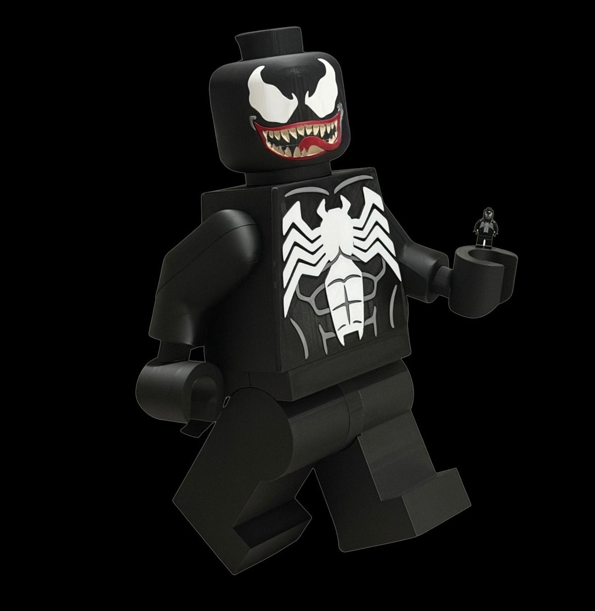 .Venom Brick Figure