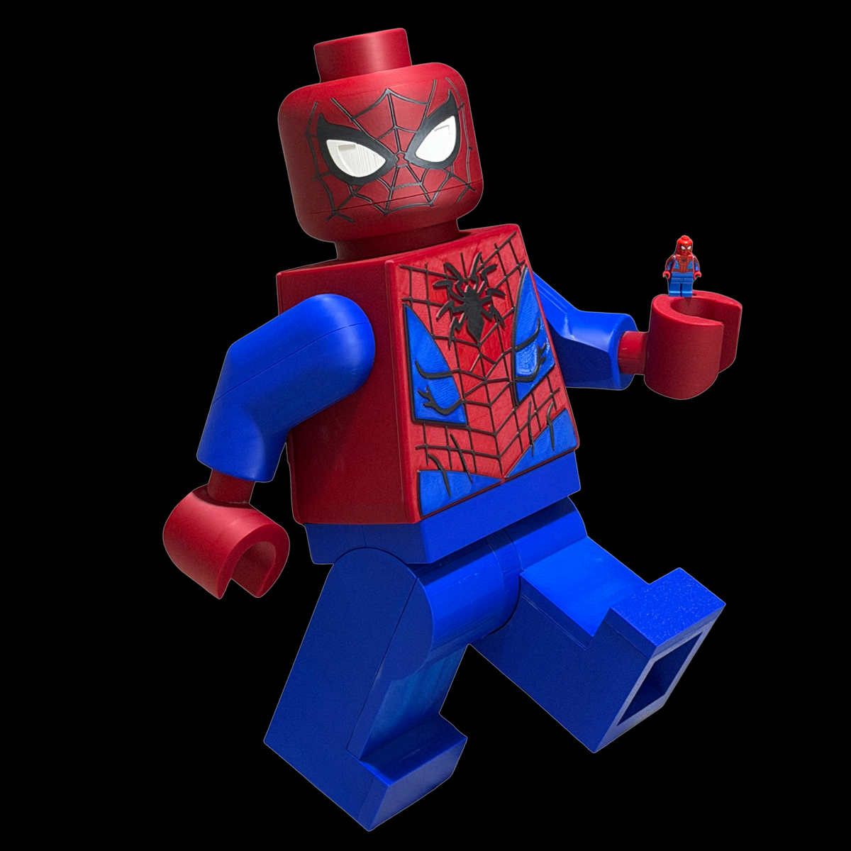 .Spiderman Brick Figure